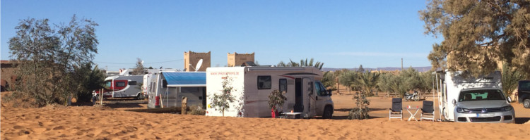 Camping in der Wüste